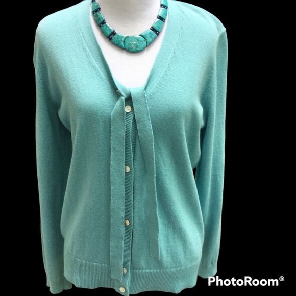 Cashmere And Cotton Land’s End Sweater - Picture 2 of 6